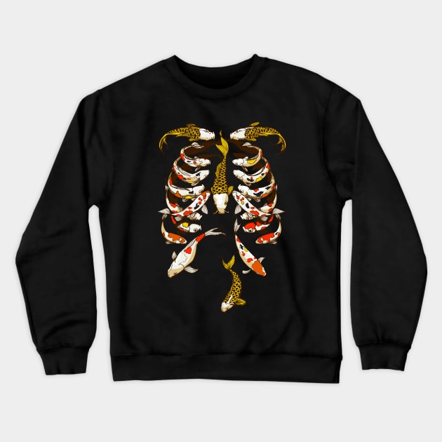 Out of the Bone Crewneck Sweatshirt by huebucket